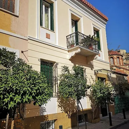 Psyri Neoclassical House Yard Free Parking Appartement Athènes